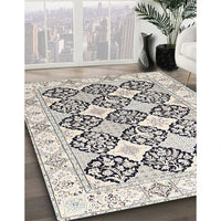 Traditional Champagne Beige Persian Rug, tr4592