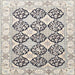 Round Machine Washable Traditional Champagne Beige Rug, wshtr4592