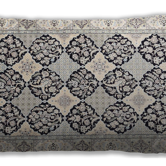 Traditional Classic Rectangular Champagne Beige Lumbar Throw Pillow, 13 inch by 19 inch, lbtr4592