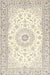 Machine Washable Traditional Peach Beige Rug, wshtr4593