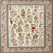 Square Traditional Brown Persian Rug, tr4594