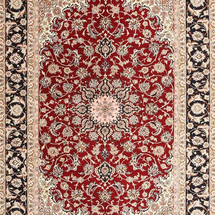 Traditional Brown Red Persian Rug, tr4596