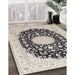 Machine Washable Traditional Carbon Gray Rug in a Family Room, wshtr4599