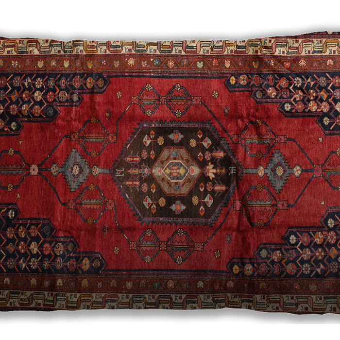 Traditional Classic Rectangular Sienna Brown Lumbar Throw Pillow, 13 inch by 19 inch, lbtr45