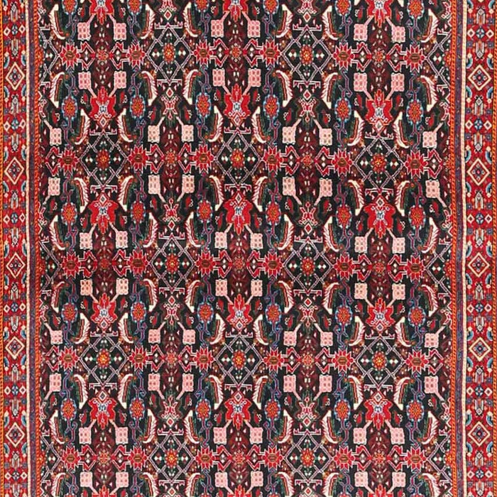 Traditional Saffron Red Persian Rug, tr4605