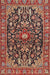 Traditional Saffron Red Persian Rug, tr4609