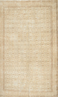 Machine Washable Traditional Khaki Gold Rug, wshtr460