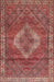 Traditional Light Copper Gold Medallion Rug, tr4614