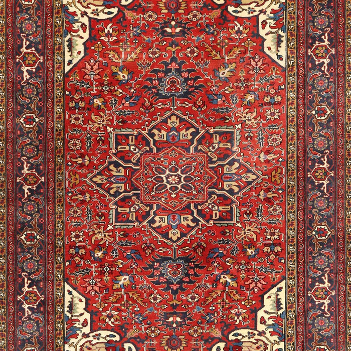 Machine Washable Traditional Orange Salmon Pink Rug, wshtr4618