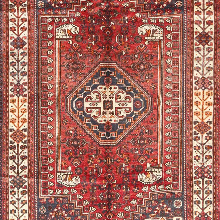 Machine Washable Traditional Light Copper Gold Rug, wshtr4619