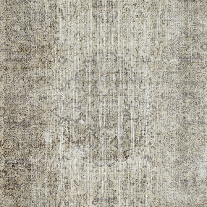 Traditional Khaki Green Persian Rug, tr461