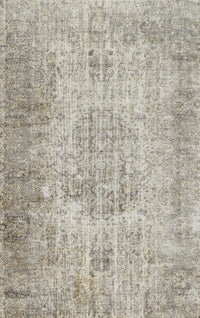 Machine Washable Traditional Khaki Green Rug, wshtr461