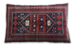 Traditional Classic Rectangular Mauve Taupe Purple Lumbar Throw Pillow, 13 inch by 19 inch, lbtr4622
