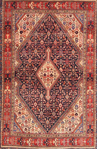 Machine Washable Traditional Sunrise Orange Rug, wshtr4623