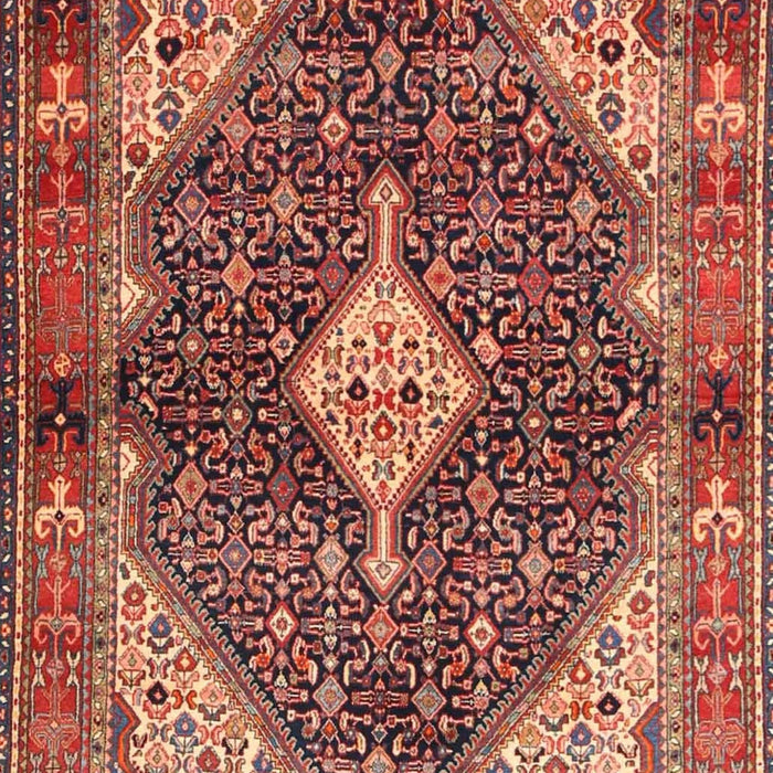 Traditional Sunrise Orange Persian Rug, tr4623