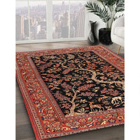 Traditional Rust Pink Persian Rug, tr4624