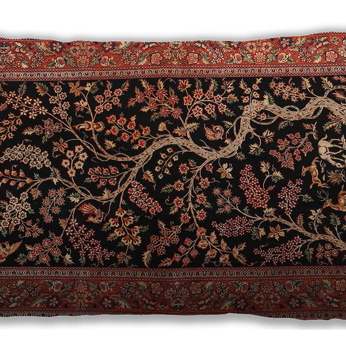 Traditional Classic Rectangular Rust Pink Lumbar Throw Pillow, 13 inch by 19 inch, lbtr4624