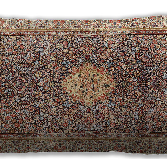 Traditional Classic Rectangular Brown Lumbar Throw Pillow, 13 inch by 19 inch, lbtr4625