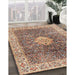 Machine Washable Traditional Brown Rug in a Family Room, wshtr4625