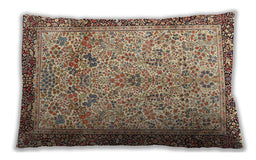 Traditional Classic Rectangular Sienna Brown Lumbar Throw Pillow, 13 inch by 19 inch, lbtr4626