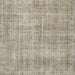 Square Traditional Khaki Green Persian Rug, tr462