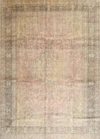 Machine Washable Traditional Brown Rug, wshtr4630