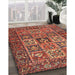 Traditional Red Animal Rug in Family Room, tr4632