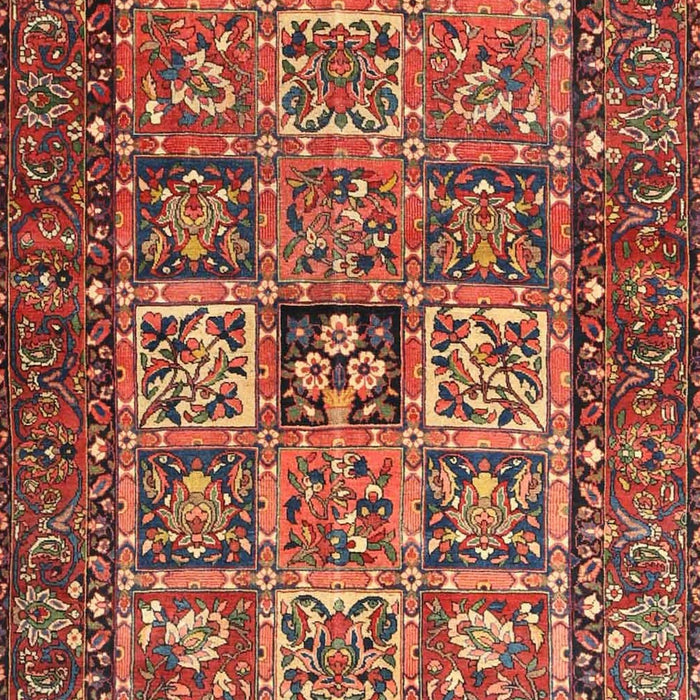 Traditional Red Animal Rug, tr4632