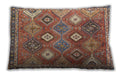 Traditional Classic Rectangular Camel Brown Lumbar Throw Pillow, 13 inch by 19 inch, lbtr4635