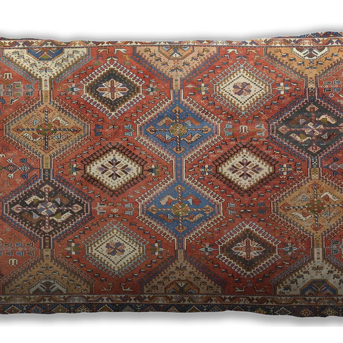 Traditional Classic Rectangular Camel Brown Lumbar Throw Pillow, 13 inch by 19 inch, lbtr4635