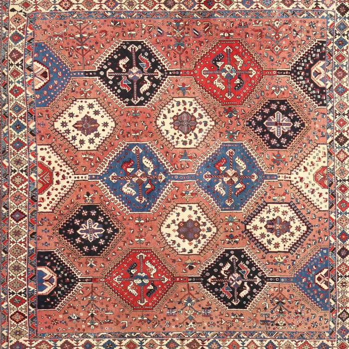 Traditional Brown Red Persian Rug, tr4637