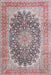 Traditional Chestnut Brown Medallion Rug, tr4640