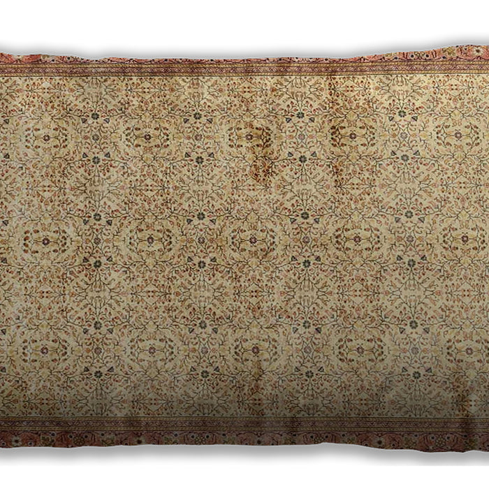 Traditional Classic Rectangular Chocolate Brown Lumbar Throw Pillow, 13 inch by 19 inch, lbtr4642