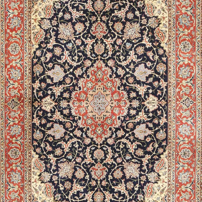 Traditional Brown Medallion Rug, tr4645