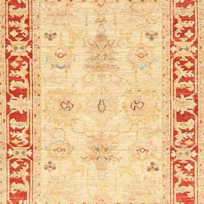 Traditional Indian Saffron Orange Persian Rug, tr4647