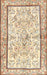 Traditional Khaki Gold Persian Rug, tr4648