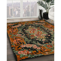 Traditional Red Medallion Rug, tr464