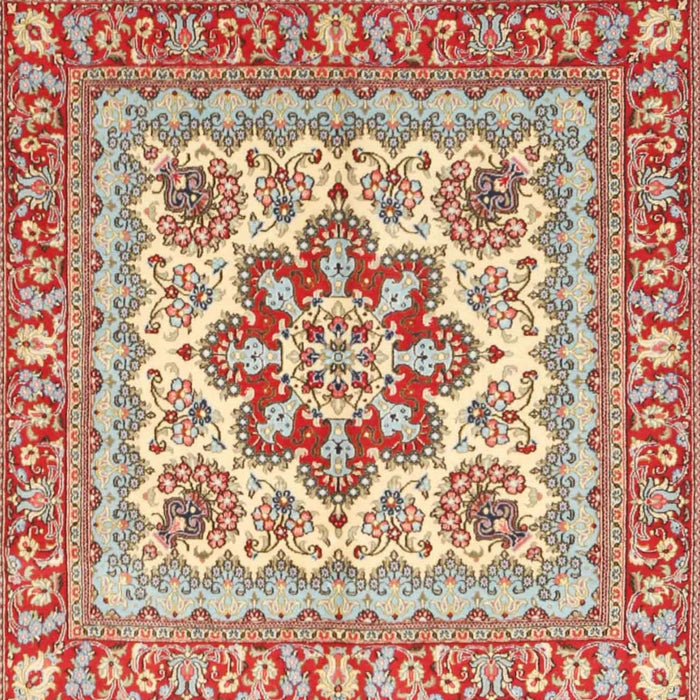 Traditional Brown Medallion Rug, tr4650