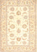 Machine Washable Traditional Gold Rug, wshtr4654