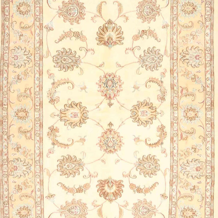 Traditional Golden Blonde Gold Oriental Rug, tr4654