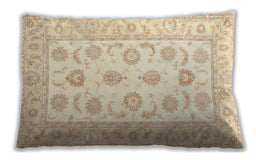 Traditional Classic Rectangular Golden Blonde Gold Lumbar Throw Pillow, 13 inch by 19 inch, lbtr4654