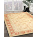 Machine Washable Traditional Brown Gold Rug in a Family Room, wshtr4655