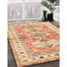 Machine Washable Traditional Orange Rug in a Family Room, wshtr4657