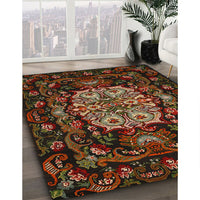 Traditional Red Medallion Rug, tr465