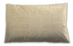Traditional Classic Rectangular Khaki Gold Lumbar Throw Pillow, 13 inch by 19 inch, lbtr4660
