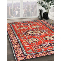 Traditional Light Copper Gold Persian Rug, tr4662