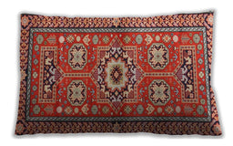 Traditional Classic Rectangular Light Copper Gold Lumbar Throw Pillow, 13 inch by 19 inch, lbtr4662