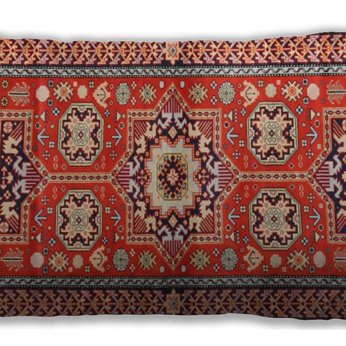 Traditional Classic Rectangular Light Copper Gold Lumbar Throw Pillow, 13 inch by 19 inch, lbtr4662