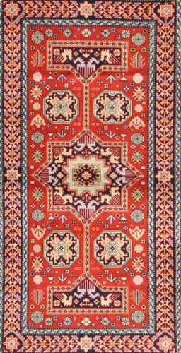 Machine Washable Traditional Light Copper Gold Rug, wshtr4662