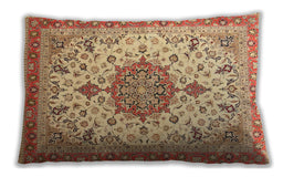 Traditional Classic Rectangular Chocolate Brown Lumbar Throw Pillow, 13 inch by 19 inch, lbtr4663